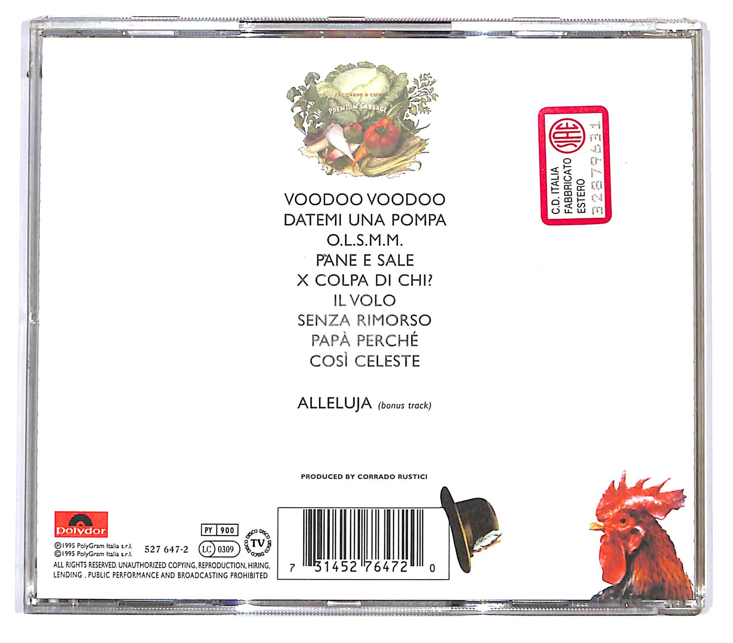EBOND Zucchero Sugar Fornaciari - Spirito DiVino CD CD136607