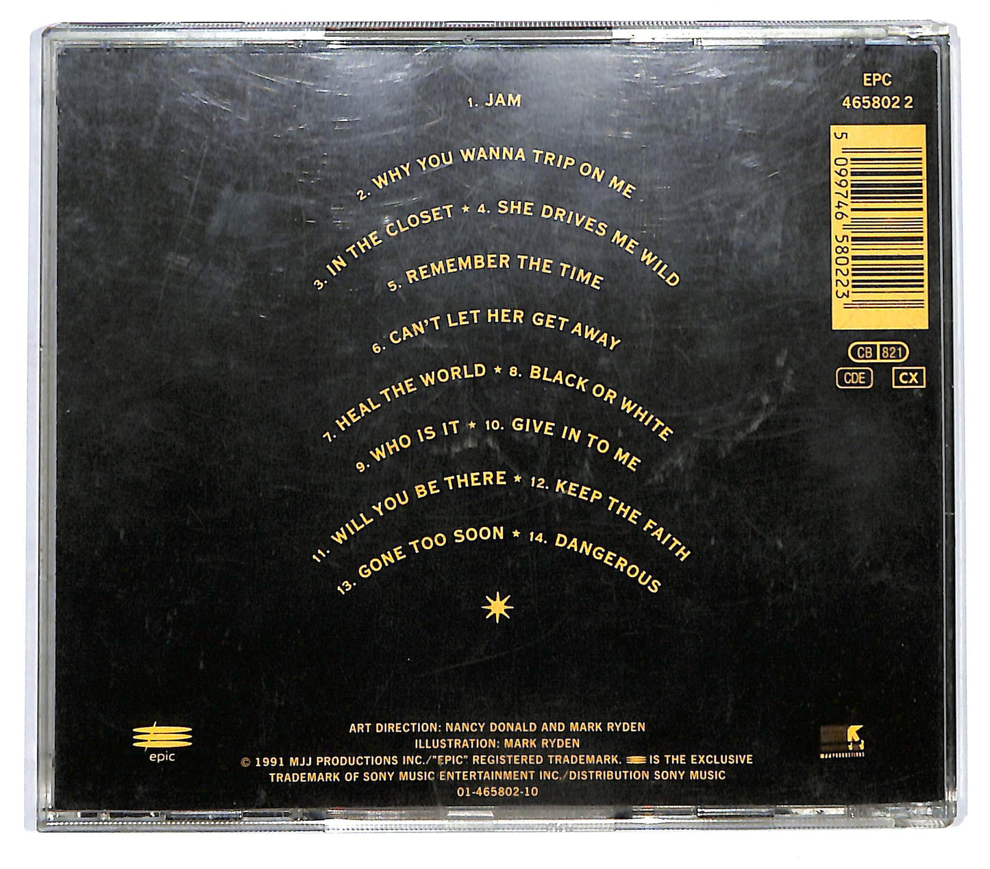 EBOND Michael Jackson - Dangerous CD CD136646