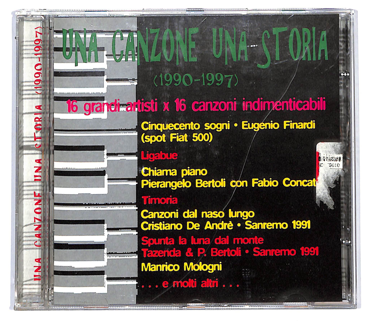 EBOND Various - Una Canzone Una Storia (1990-1997) CD CD136648