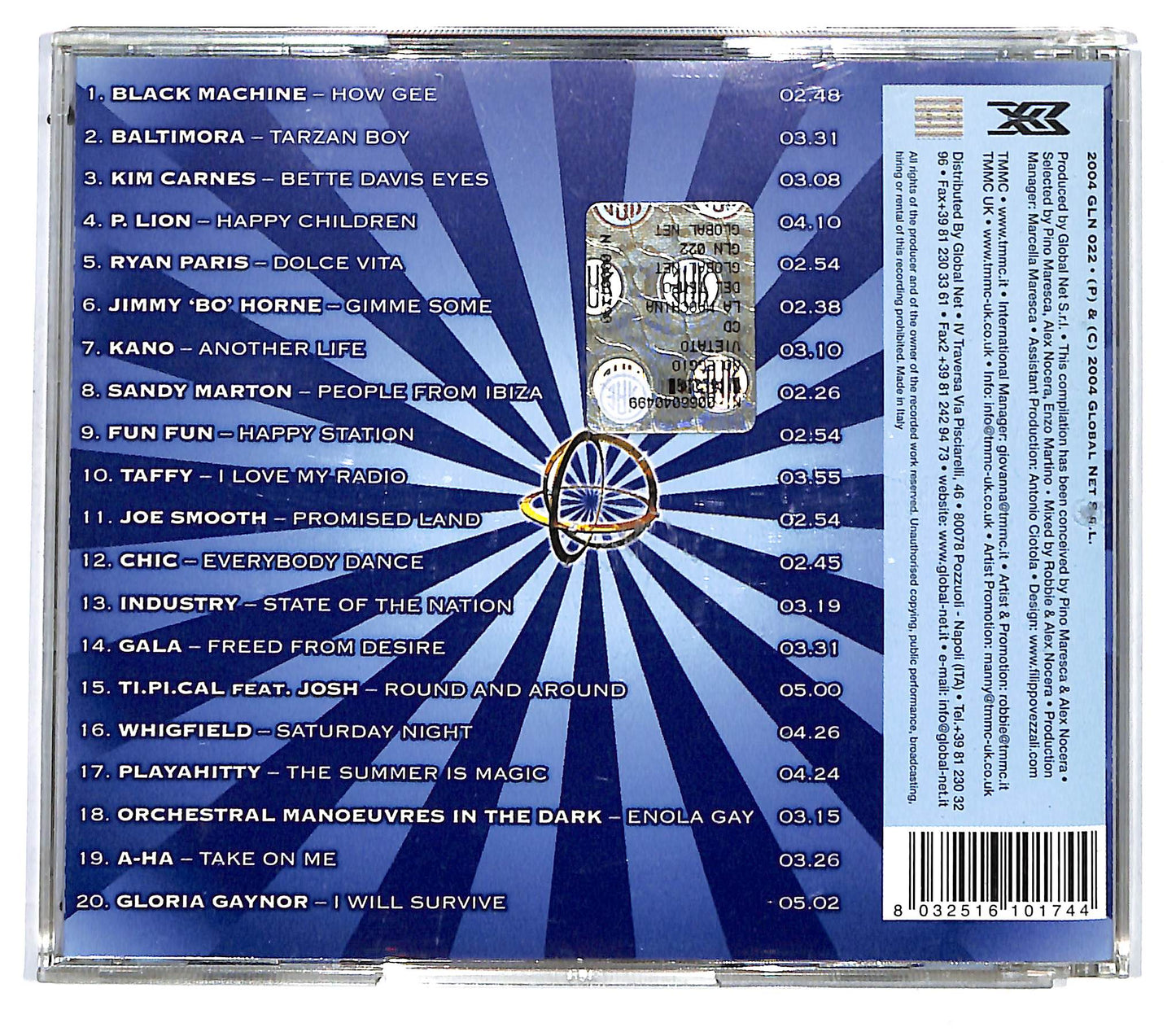EBOND Robbie (36) & Alex Nocera - La Macchina Del Tempo Compilation CD CD136703