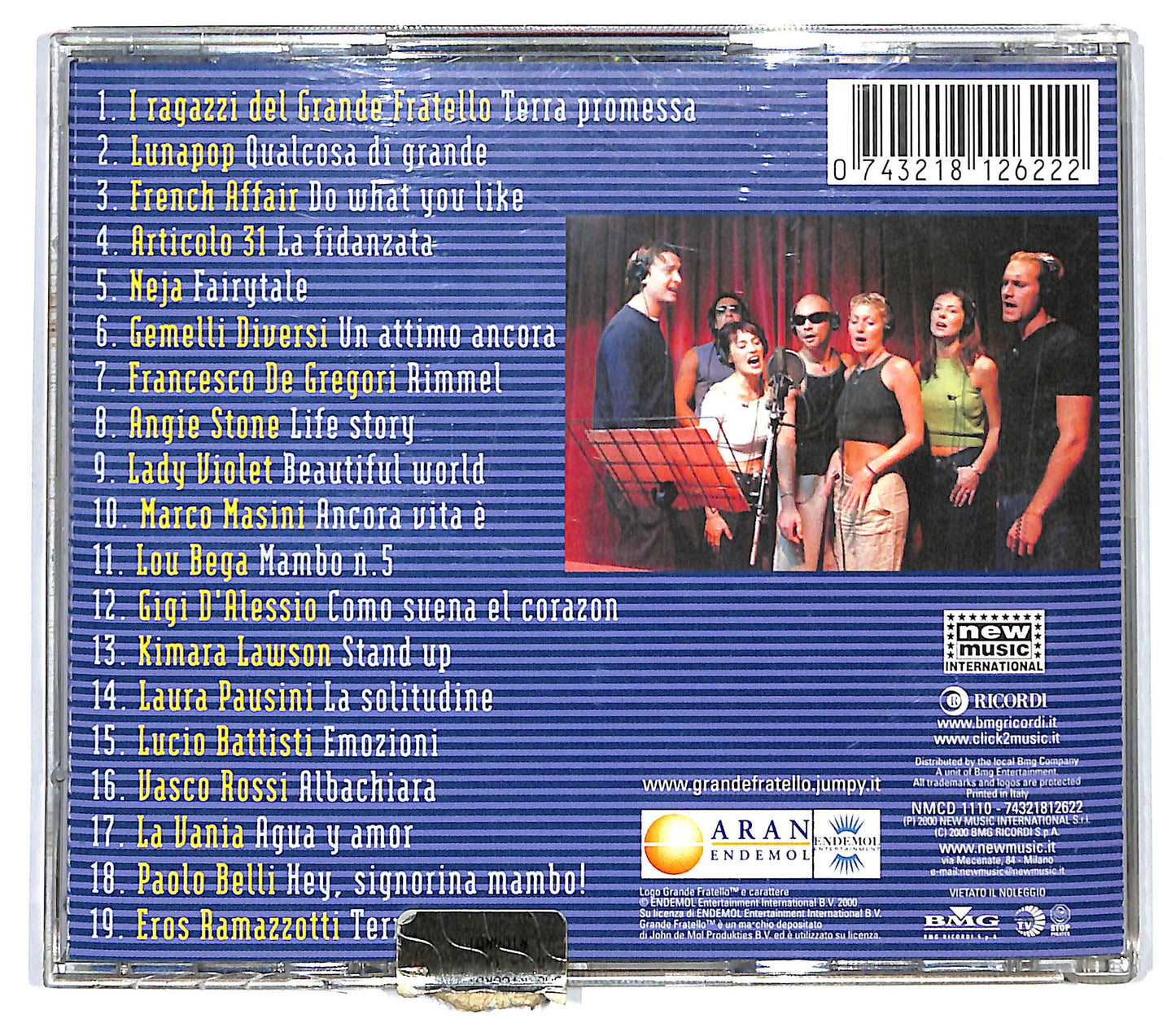 EBOND Various - Grande Fratello Compilation CD CD136711