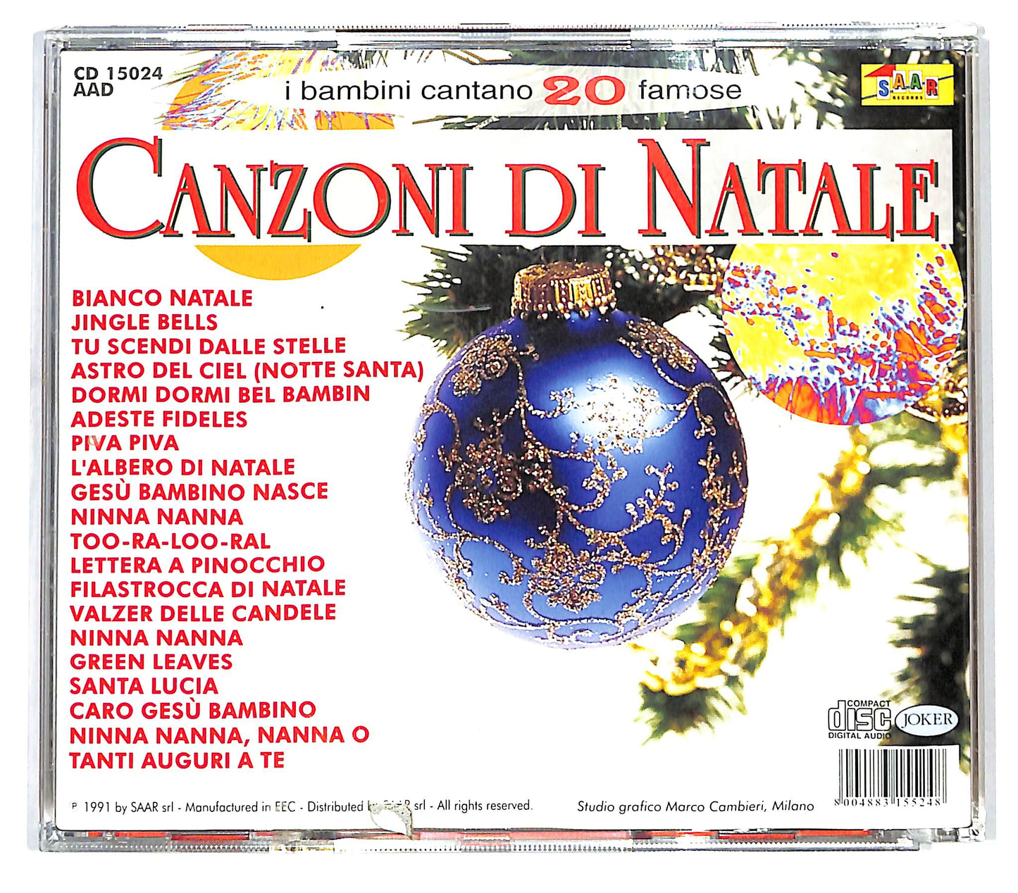 EBOND I bambini cantano 20 famose canzoni di Natale CD CD136735