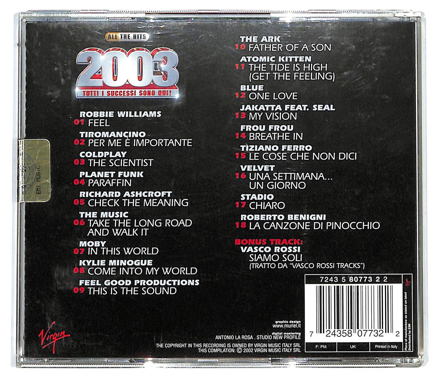 EBOND Various - All The Hits 2003 - Tutti I Successi Sono Qui ! CD CD136738