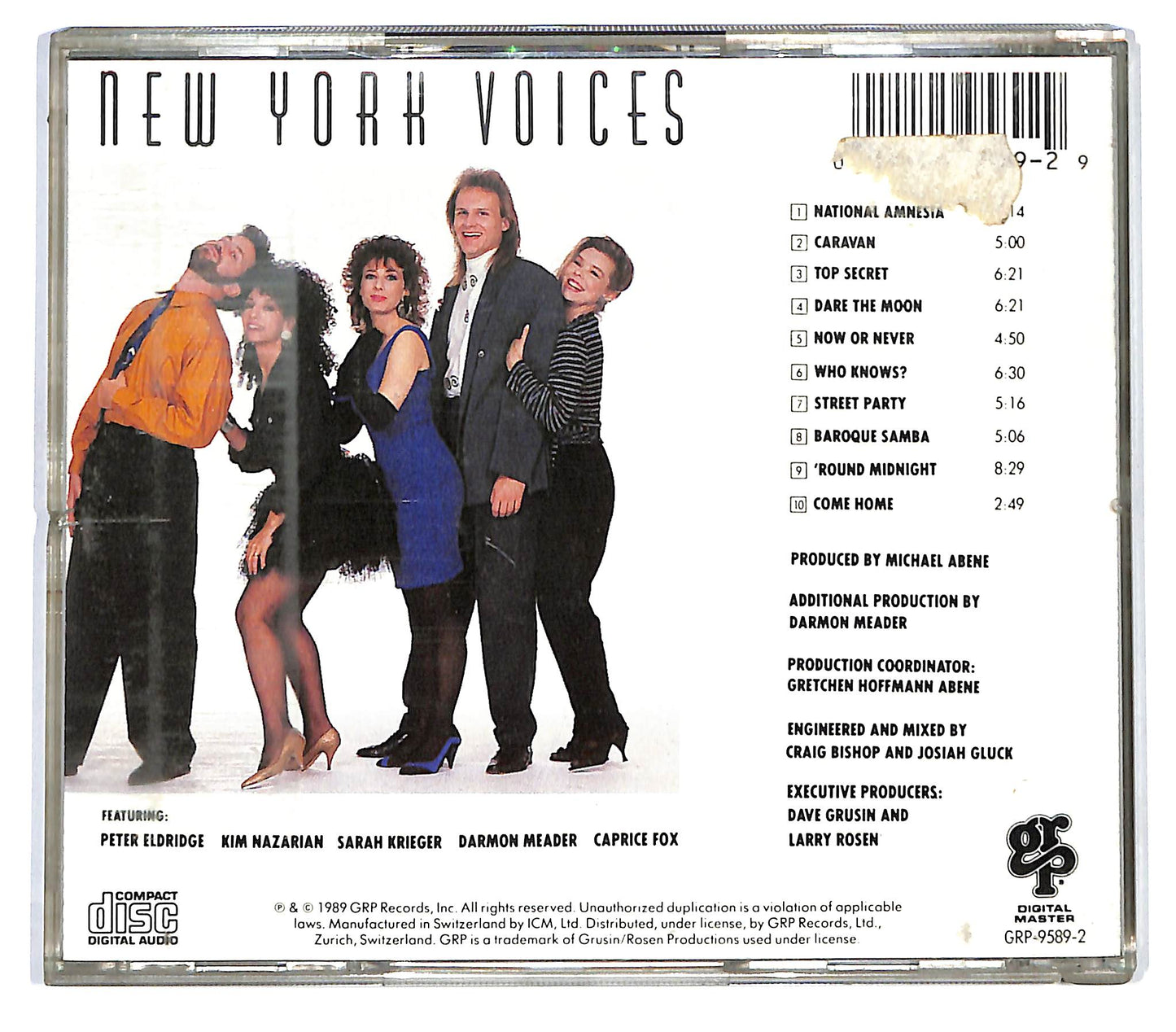 EBOND New York Voices - New York Voices CD CD136757
