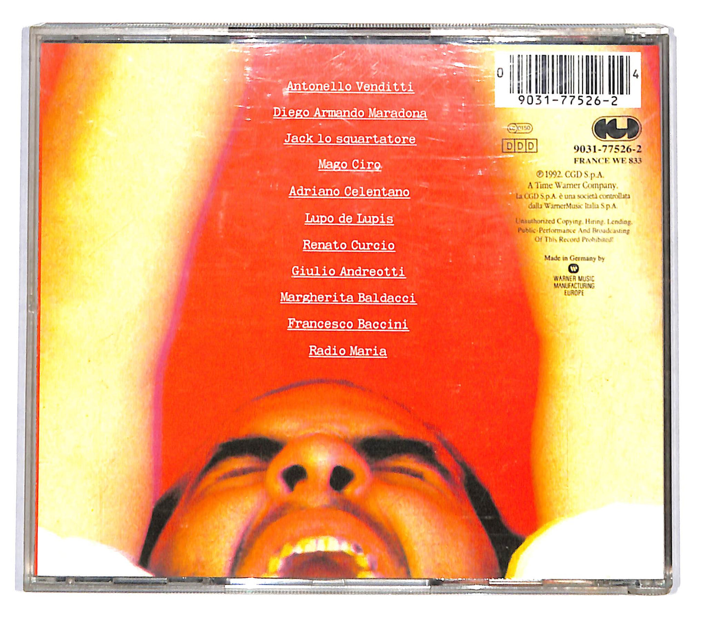 EBOND Francesco Baccini - Nomi E Cognomi CD CD136801