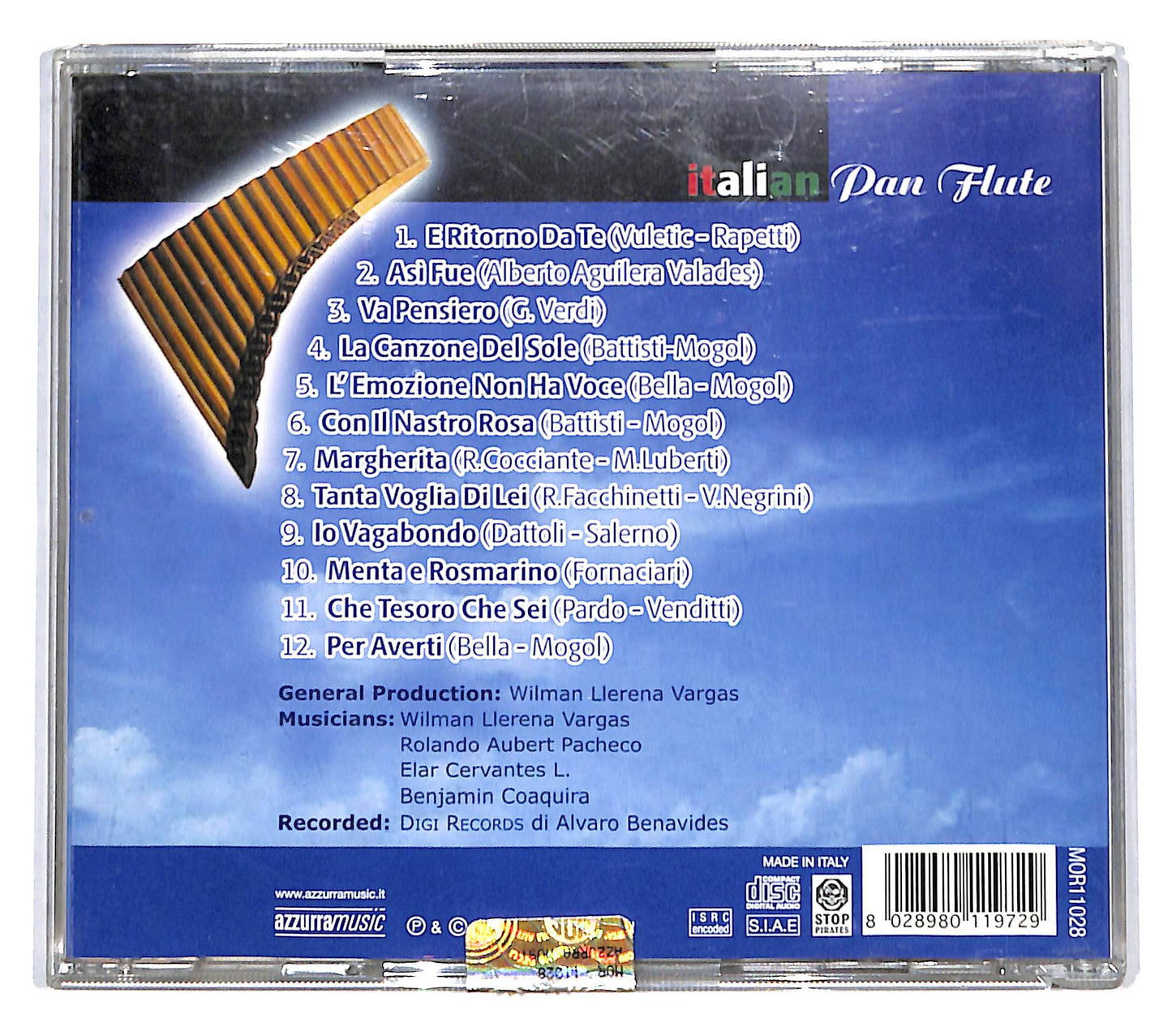 EBOND Various - Italian Pan Flute CD CD136806