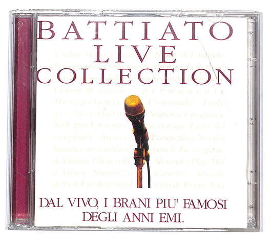 EBOND Battiato - Battiato Live Collection CD CD136813