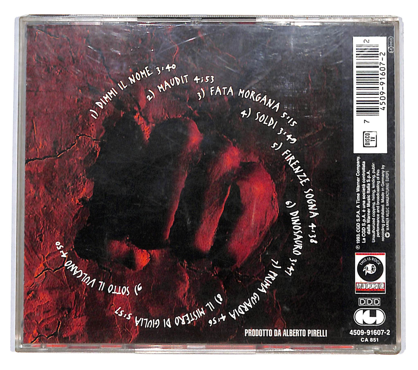 EBOND Litfiba - Terremoto CD CD136825