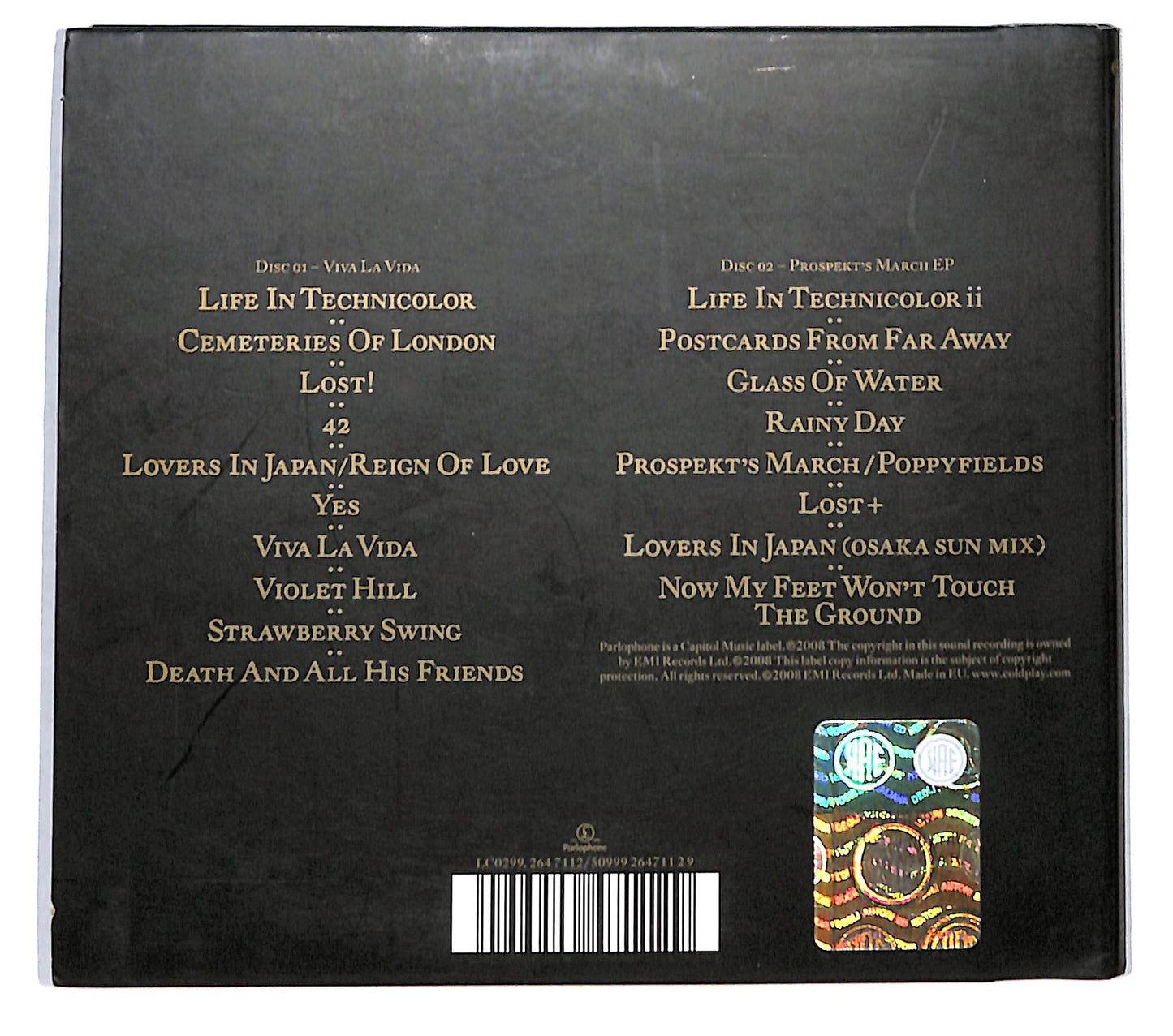 EBOND Coldplay - Viva La Vida (Prospekt's March Edition) DIGIPACK CD CD136828