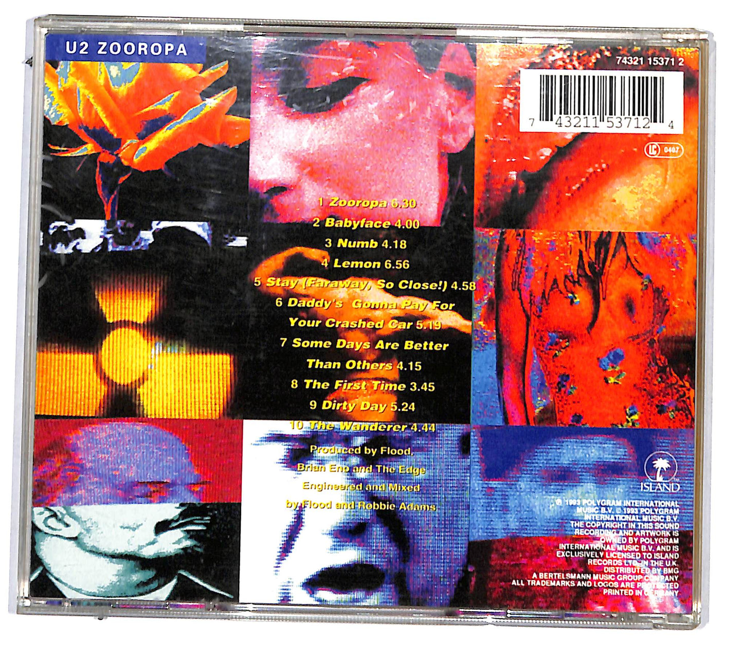 EBOND U2 - Zooropa CD CD136902