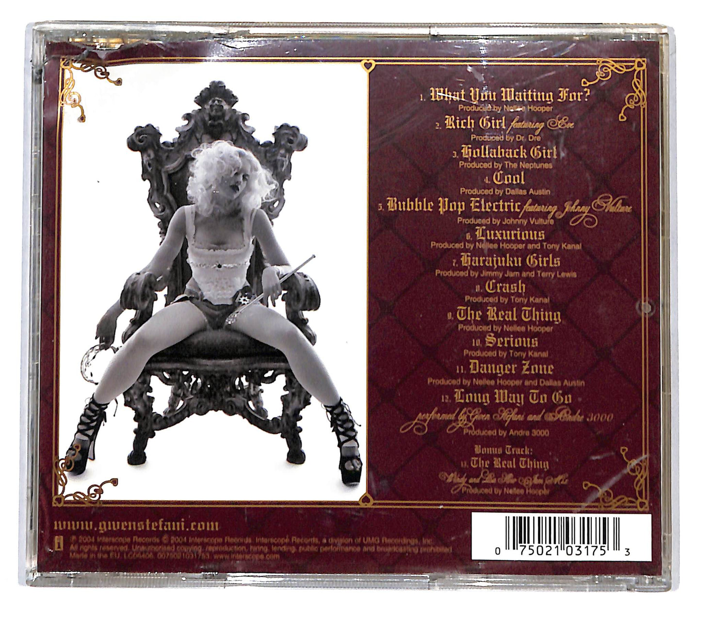EBOND Gwen Stefani - Love.Angel.Music.Baby. CD CD136925