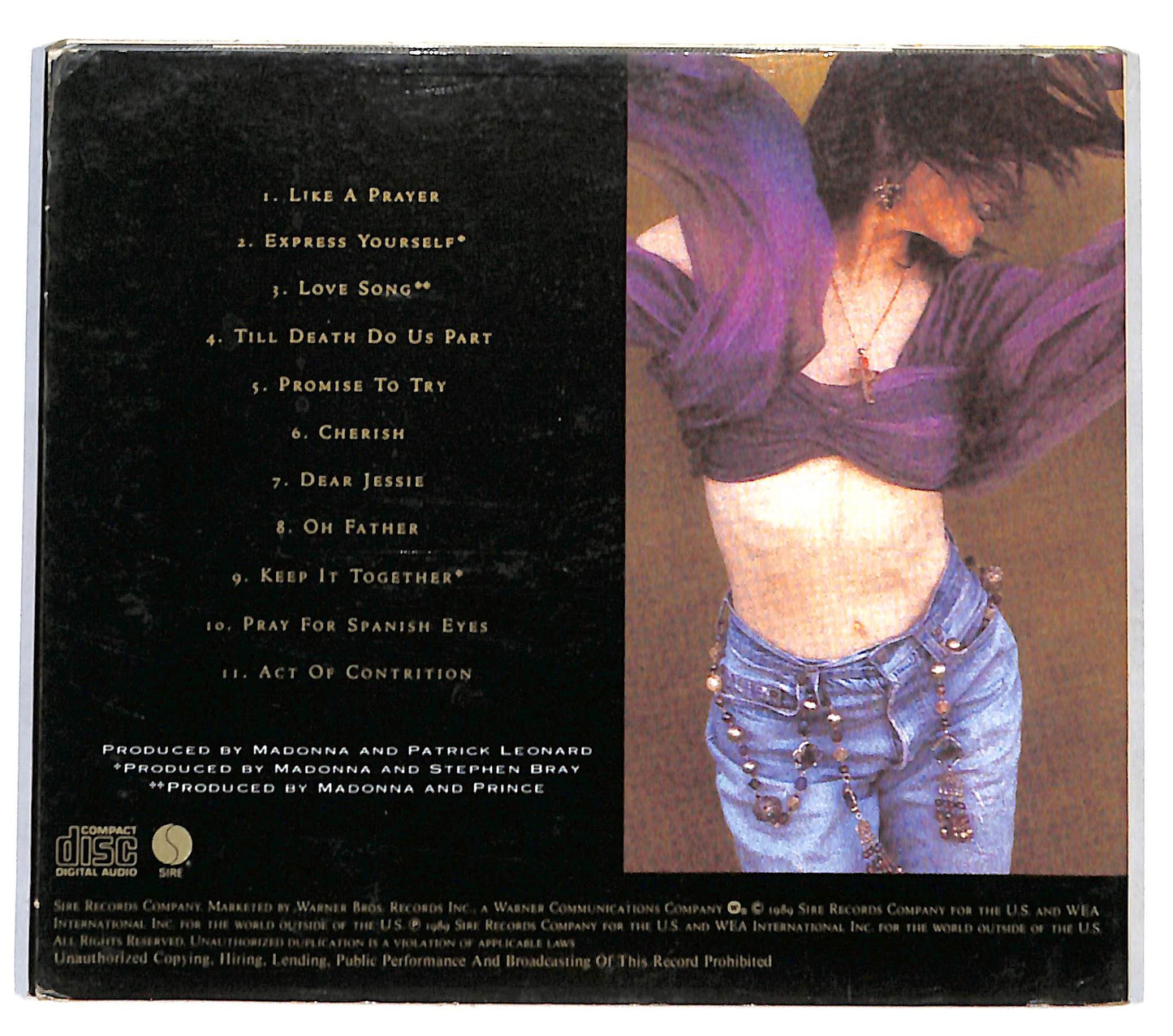EBOND Madonna - Like A Prayer CD CD137033