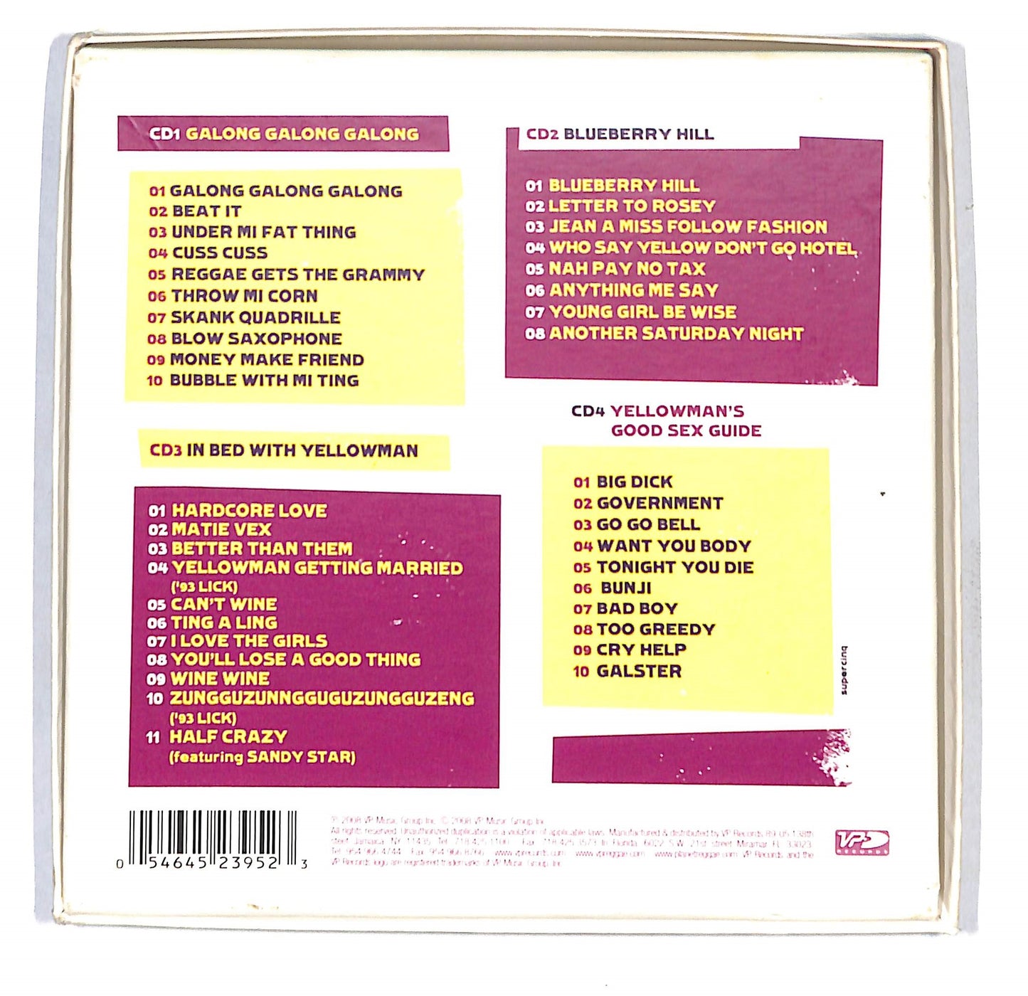 EBOND Yellowman - Reggae Legends CD CD137041