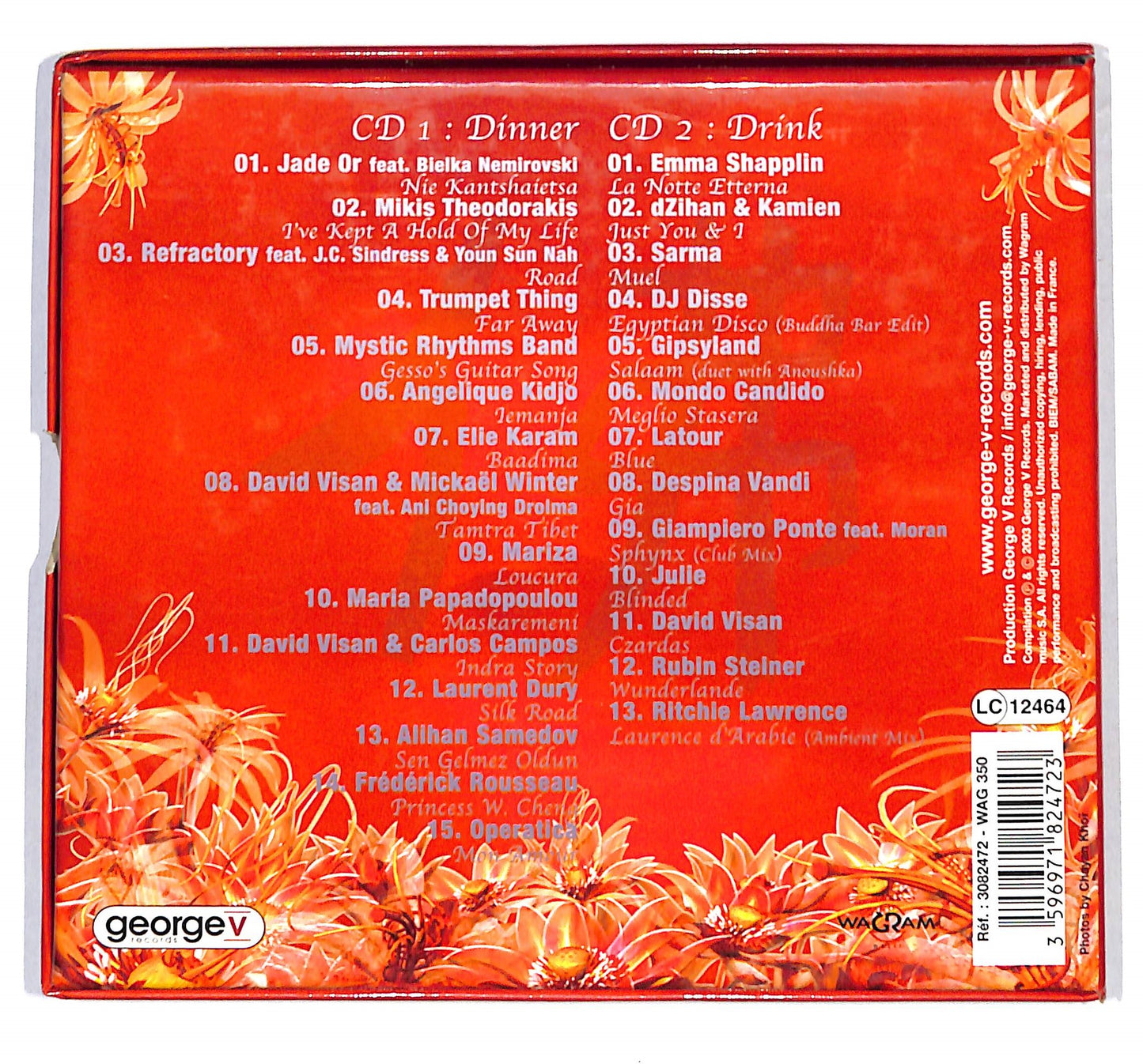 EBOND David Visan - Buddha-Bar V CD CD137044