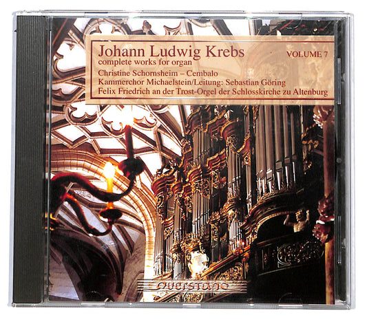 EBOND Johann Ludwig Krebs -Complete Works For Organ Volume 7 CD CD137103