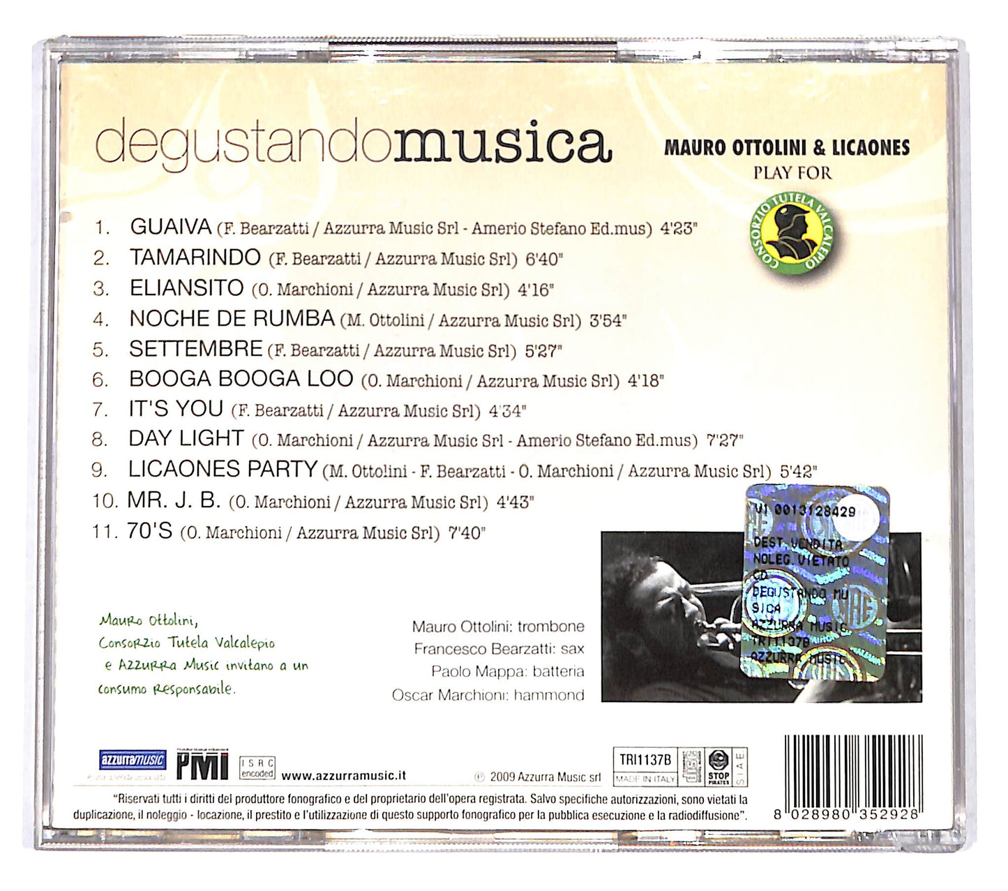 EBOND Various - Degustando Musica CD CD137118