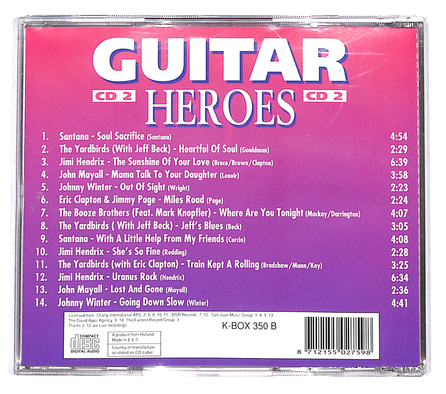 EBOND Various - Guitar Heroes2 CD CD137127