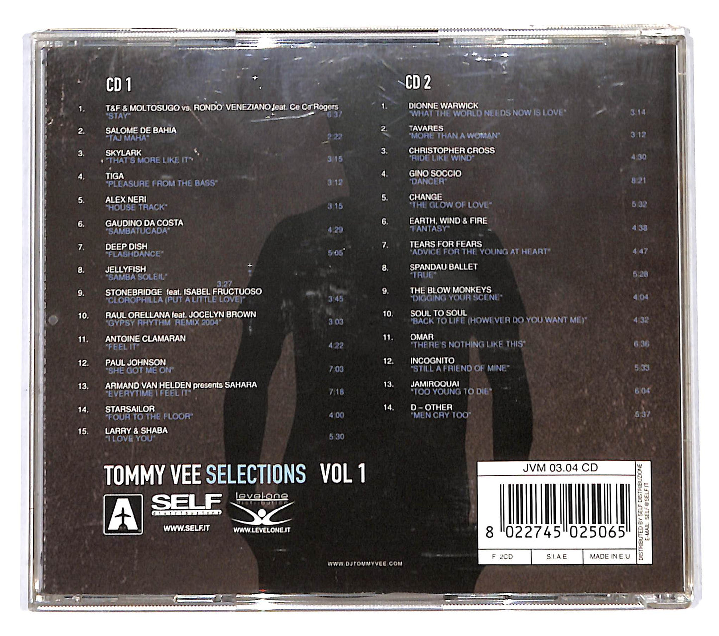 EBOND Tommy Vee - Selections Volume 1 CD CD137129