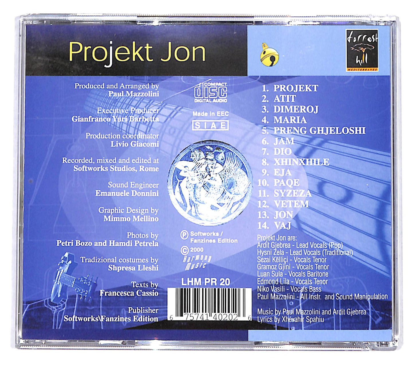 EBOND Projekt Jon - Projekt Jon CD CD137144