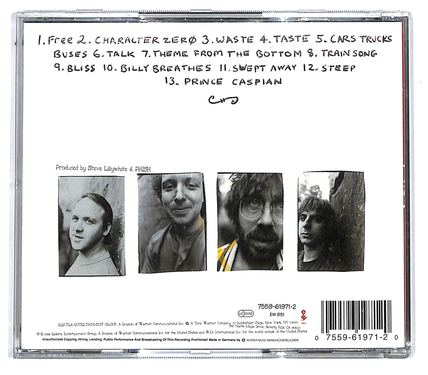 EBOND Phish - Billy Breathes CD CD137224