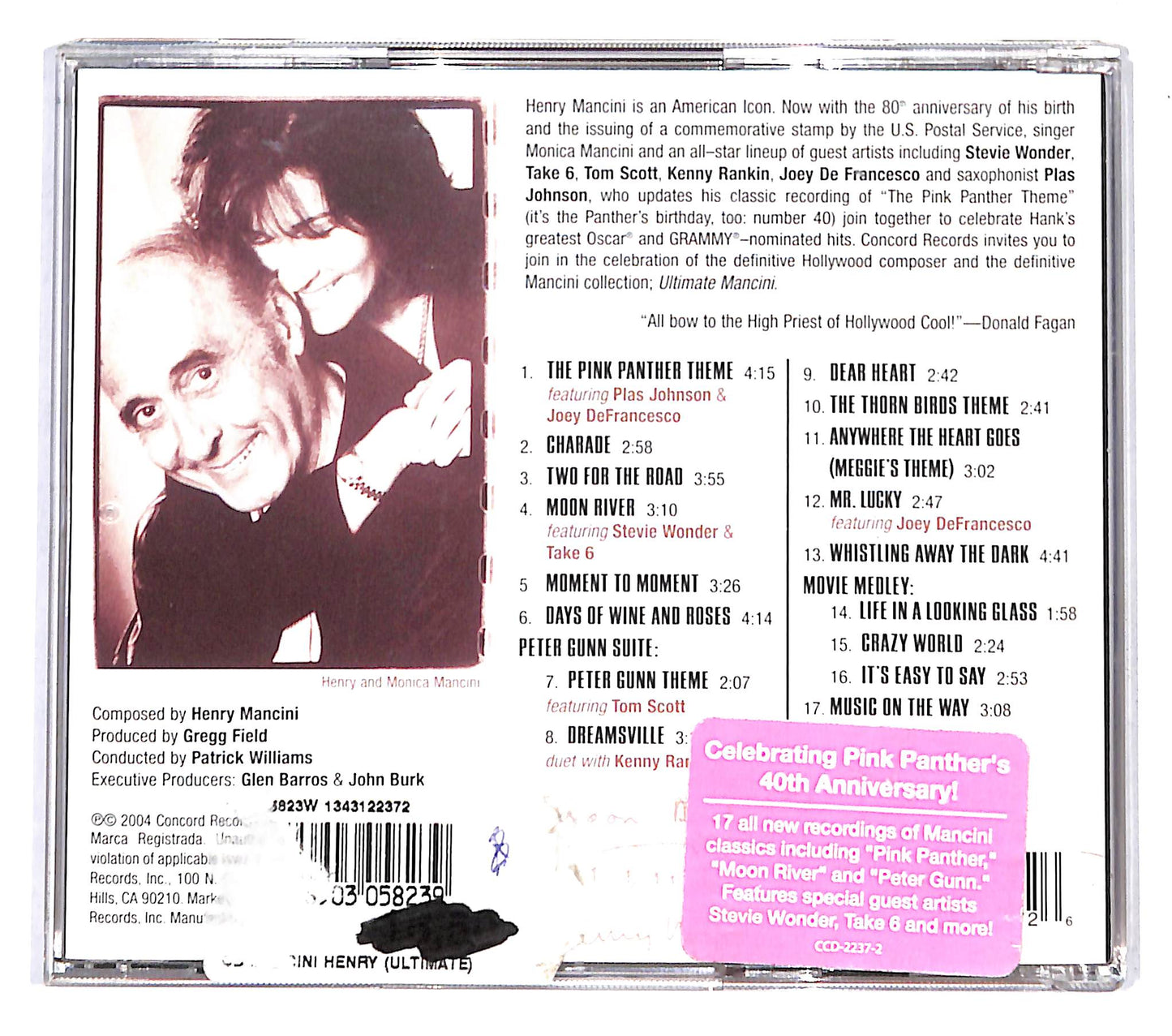 EBOND Various - Ultimate Mancini CD CD137302