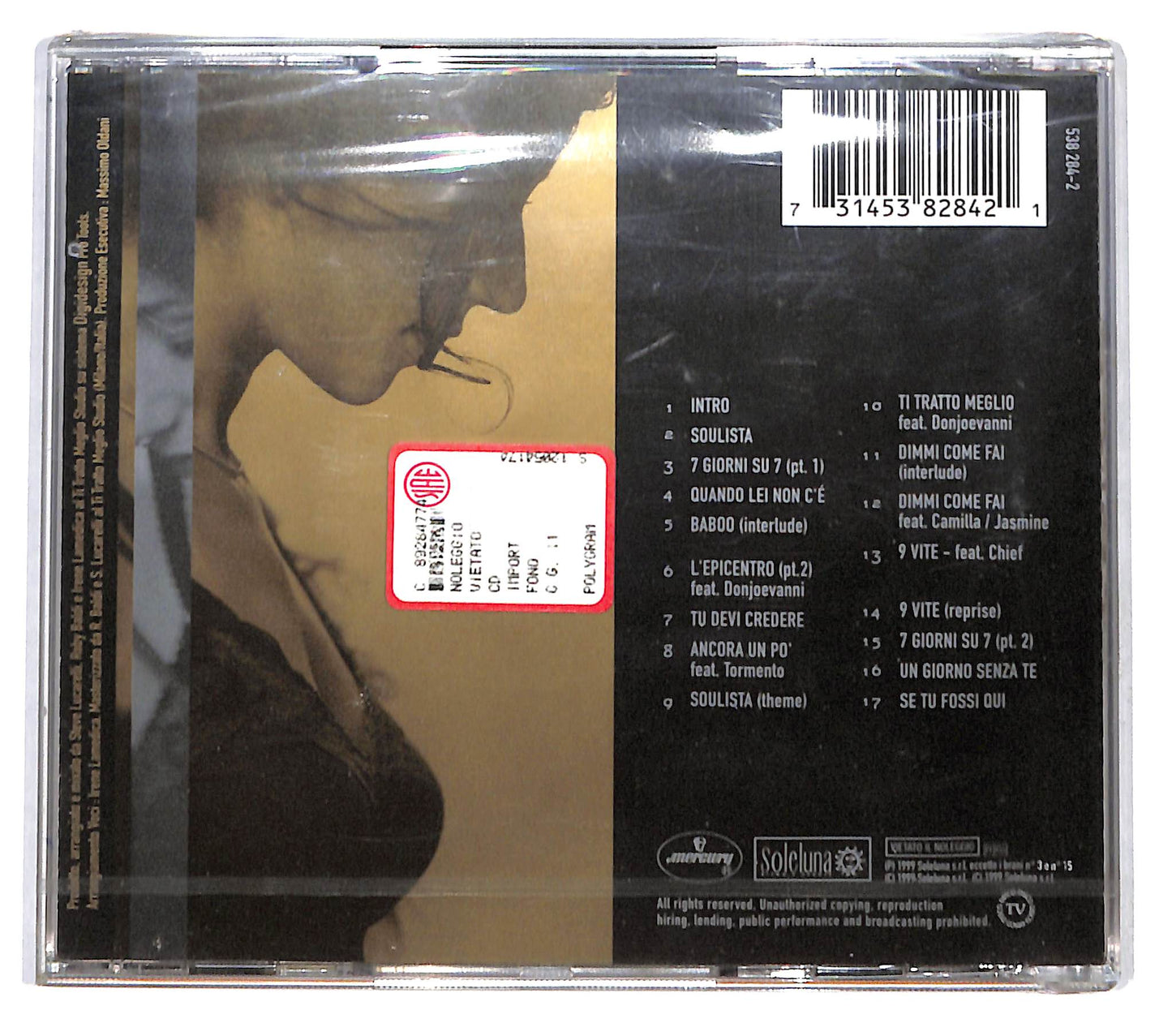 EBOND Irene La Medica - Soulista CD CD137317