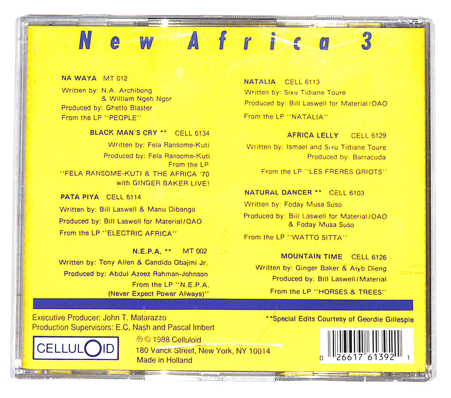 EBOND Various - New Africa 3 CD CD137326
