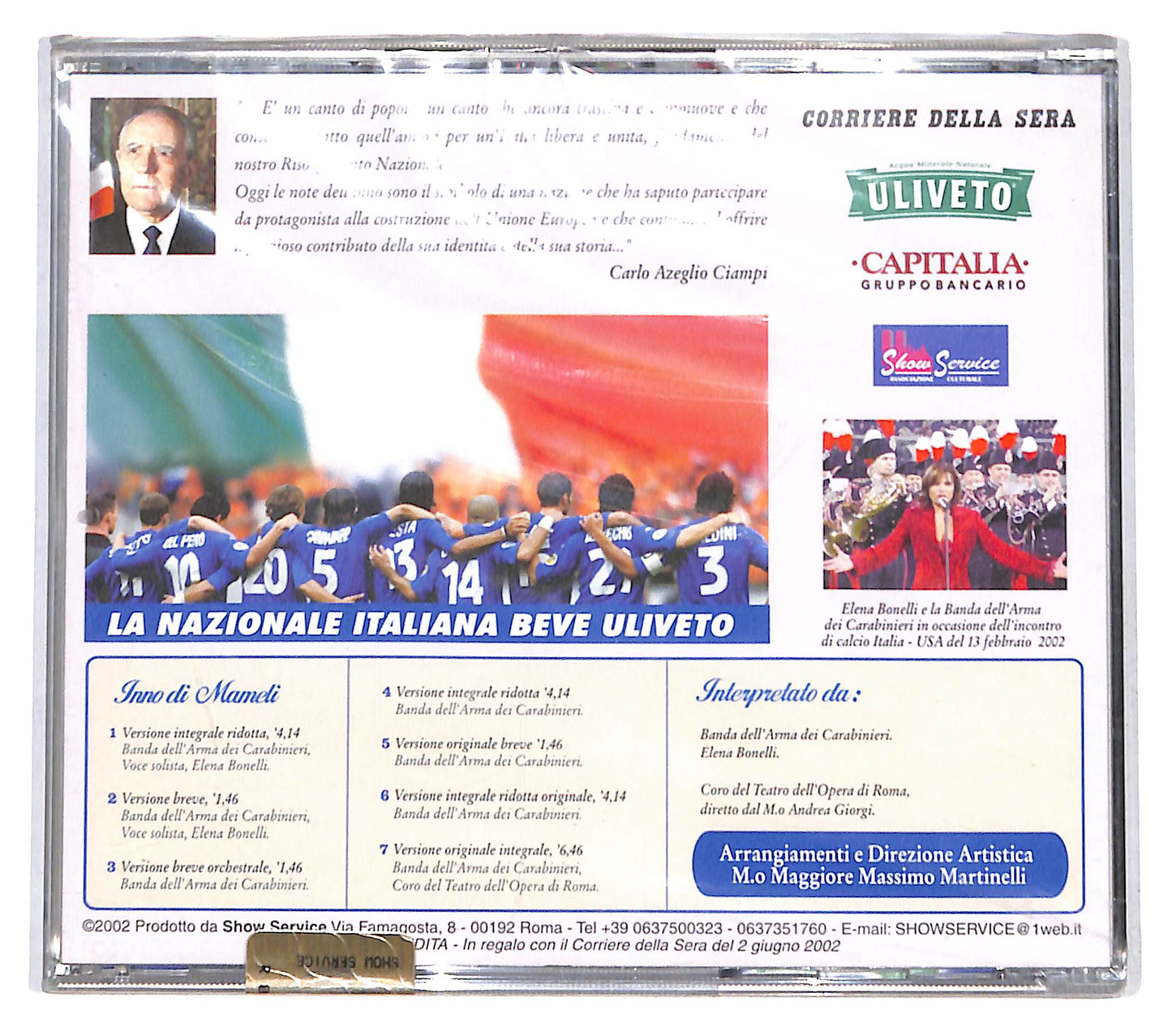 EBOND Elena Bonelli - Inno Di Mameli CD CD137336