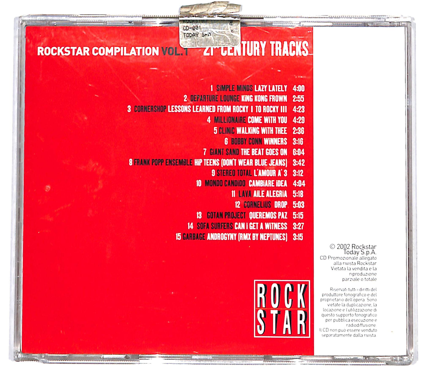 EBOND Various - Rockstar Compilation Volume 1 - 21st Century Tracks CD CD137343
