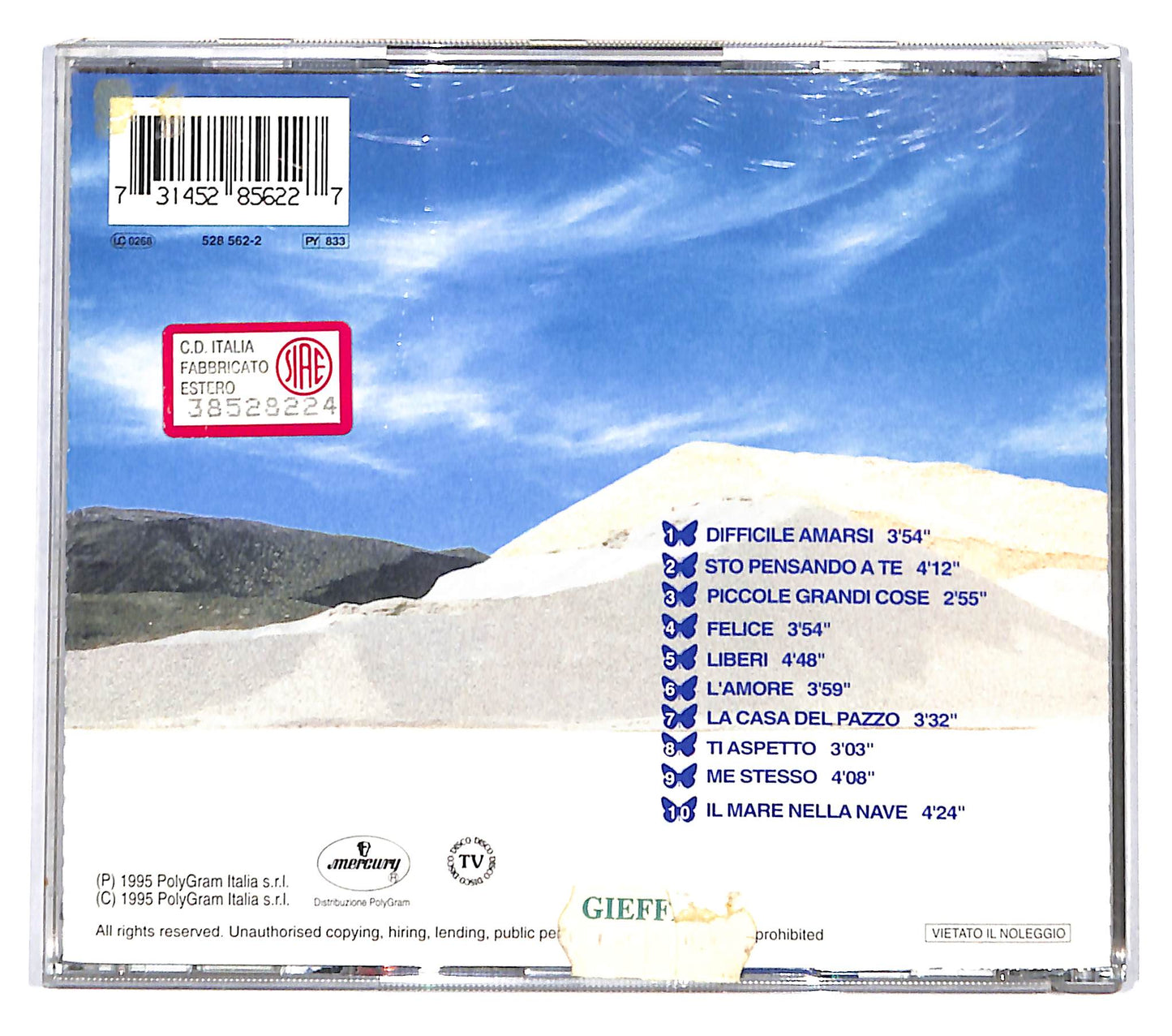 EBOND Rosario Di Bella - Esperanto CD CD137349
