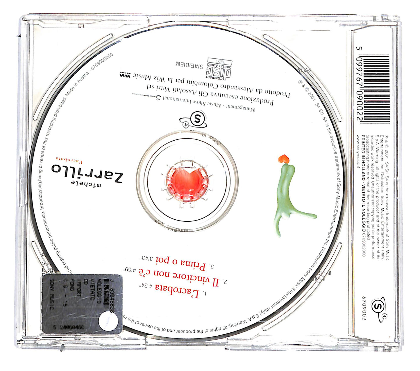 EBOND Michele Zarrillo - L'acrobata CD CD137356