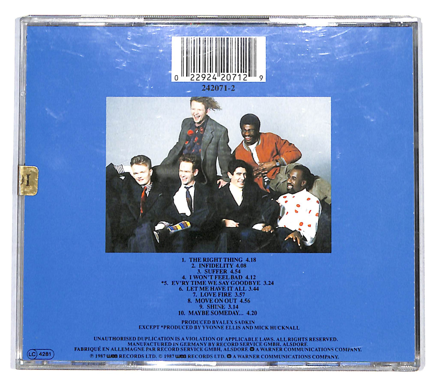 EBOND Simply Red - Men And Women CD CD137360