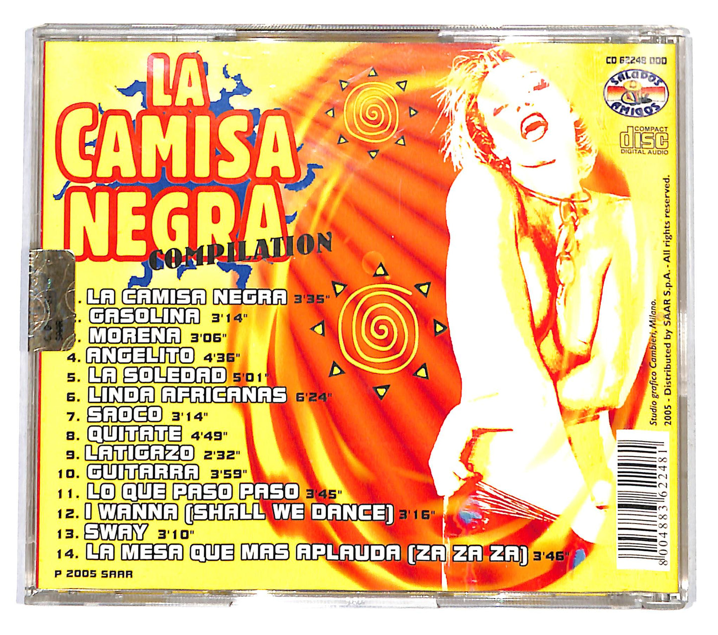 EBOND Various - La Camisa Negra Compilation CD CD137414