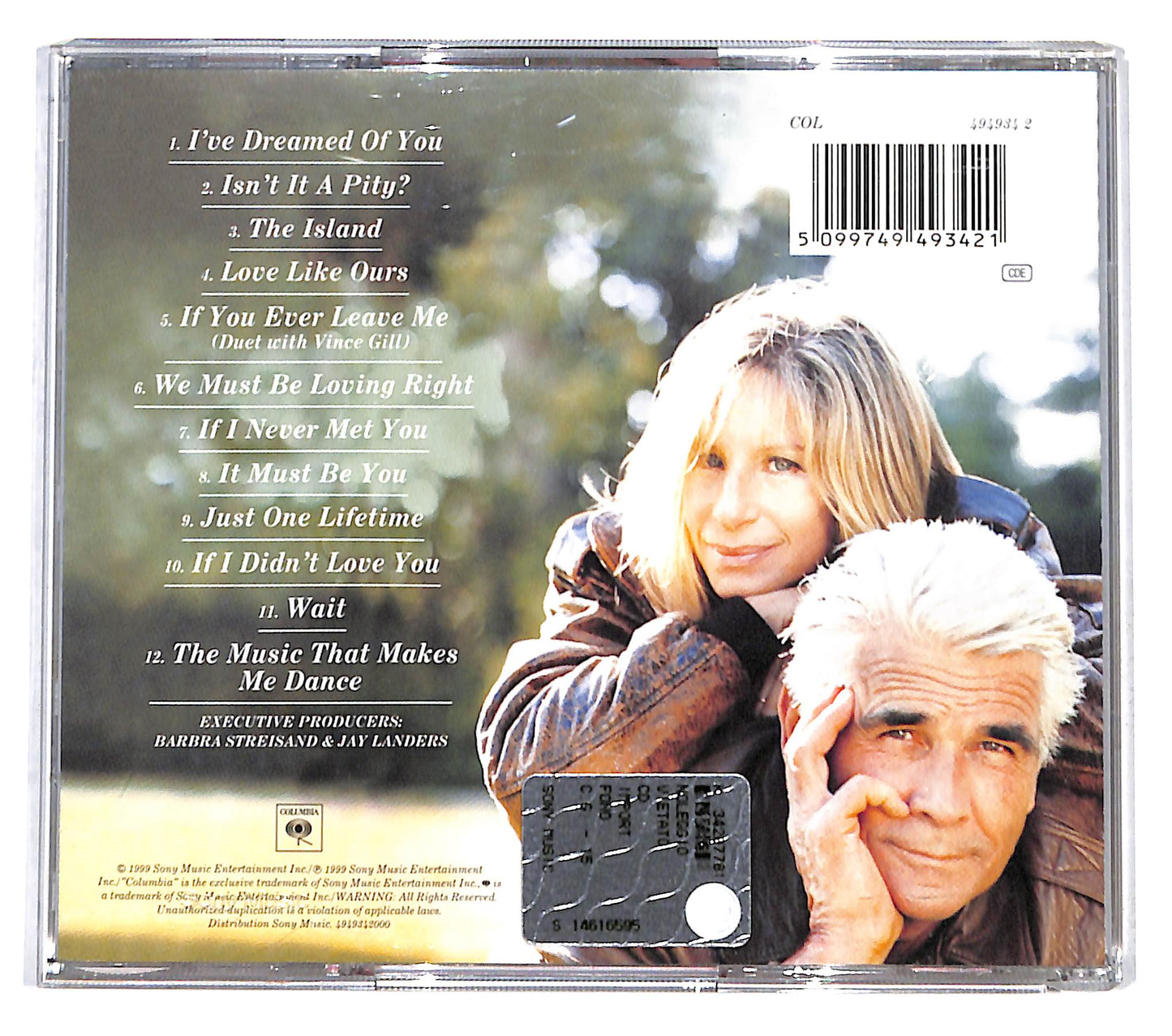 EBOND Barbra Streisand - A Love Like Ours CD CD137415