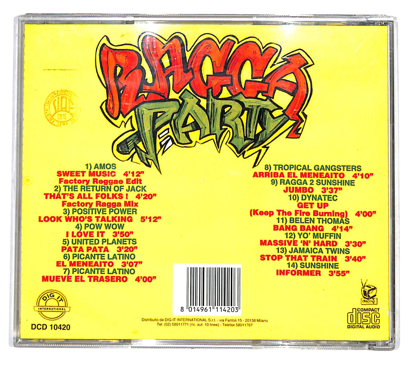 EBOND Various - Ragga Party CD CD137420