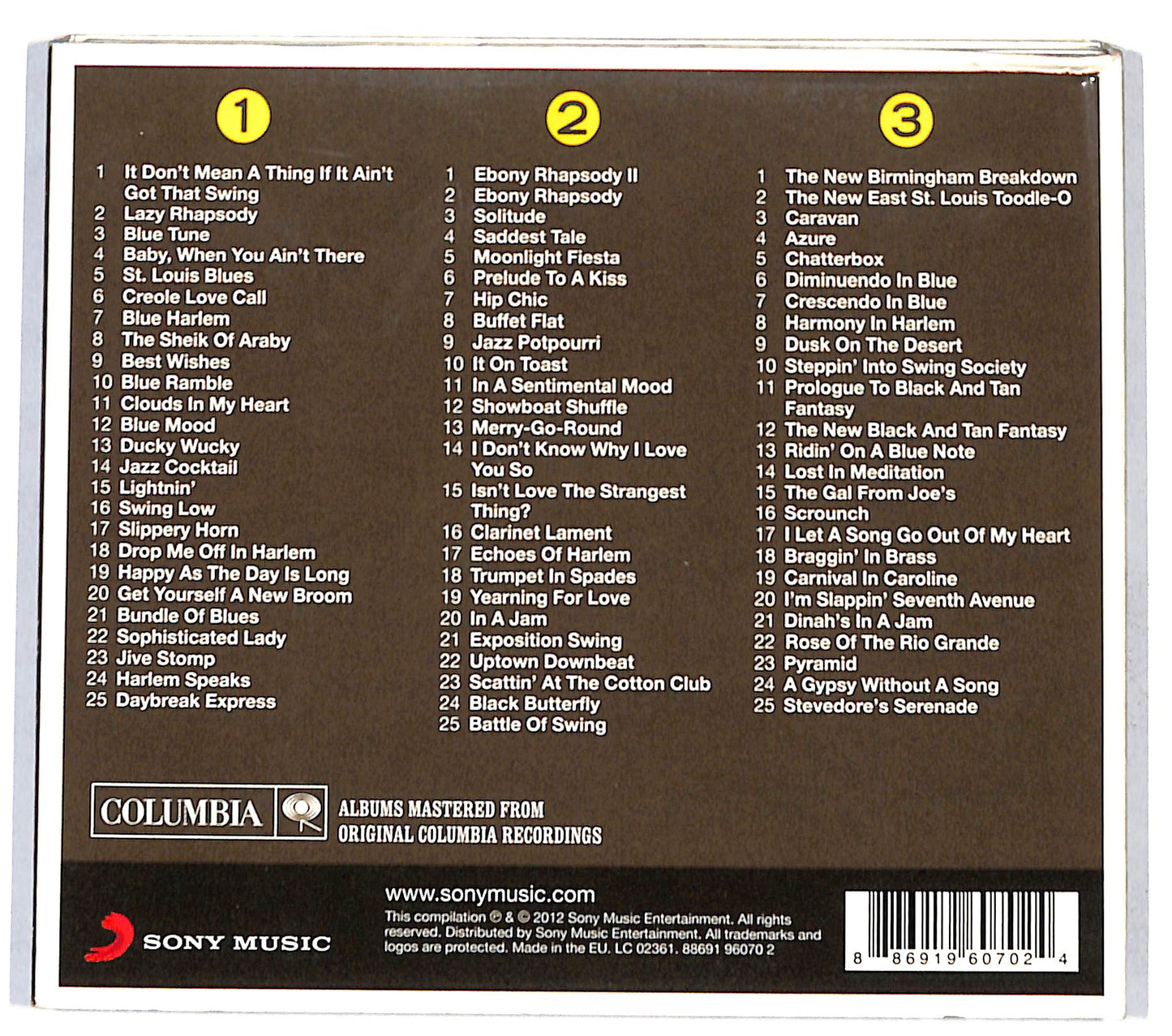 EBOND Duke Ellington - The Real... Duke Ellington DIGIPACK CD CD137427