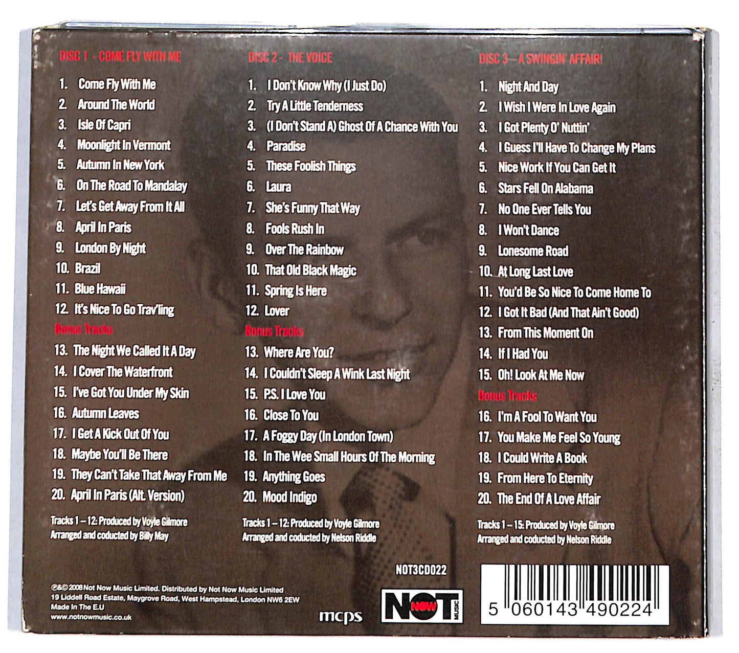 EBOND Frank Sinatra - The Voice DIGIPACK CD CD137429