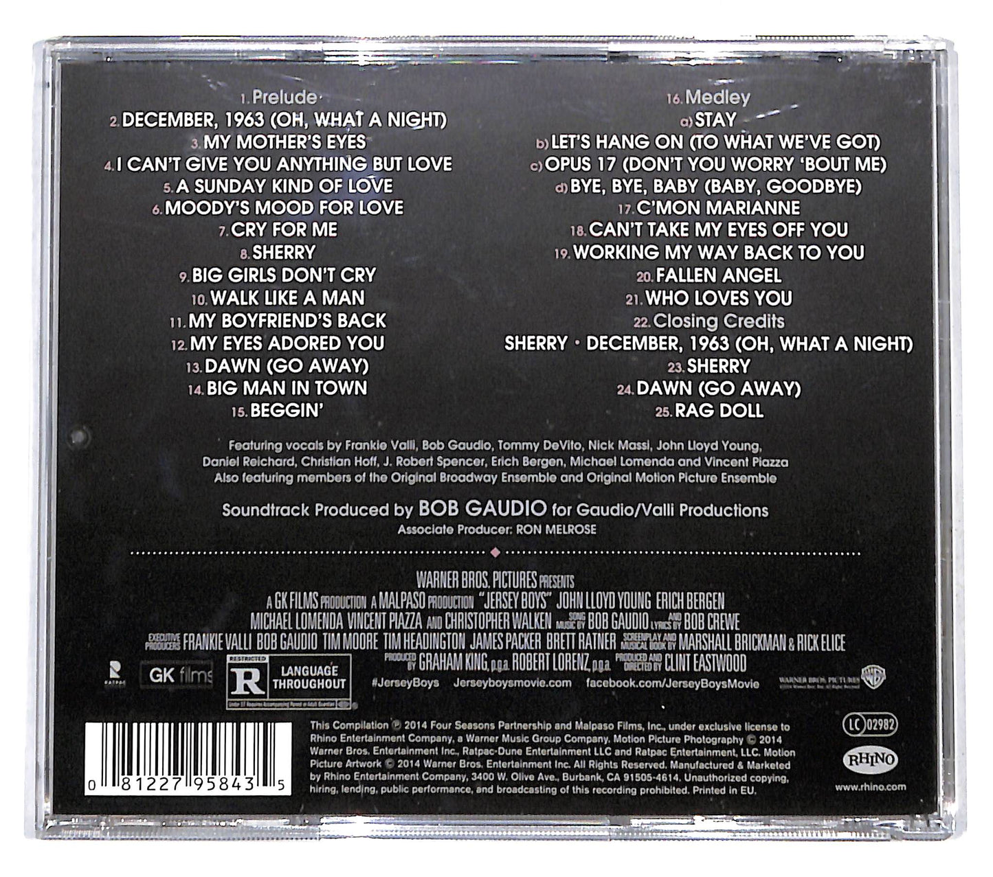 EBOND Various - Jersey Boys CD CD137433