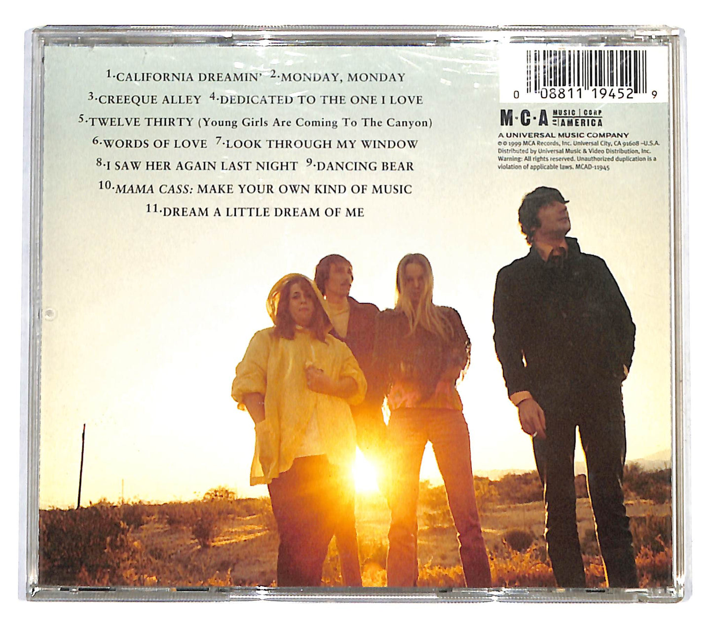 EBOND The Mamas & The Papas - The Best Of The Mamas & The Papas CD CD137434