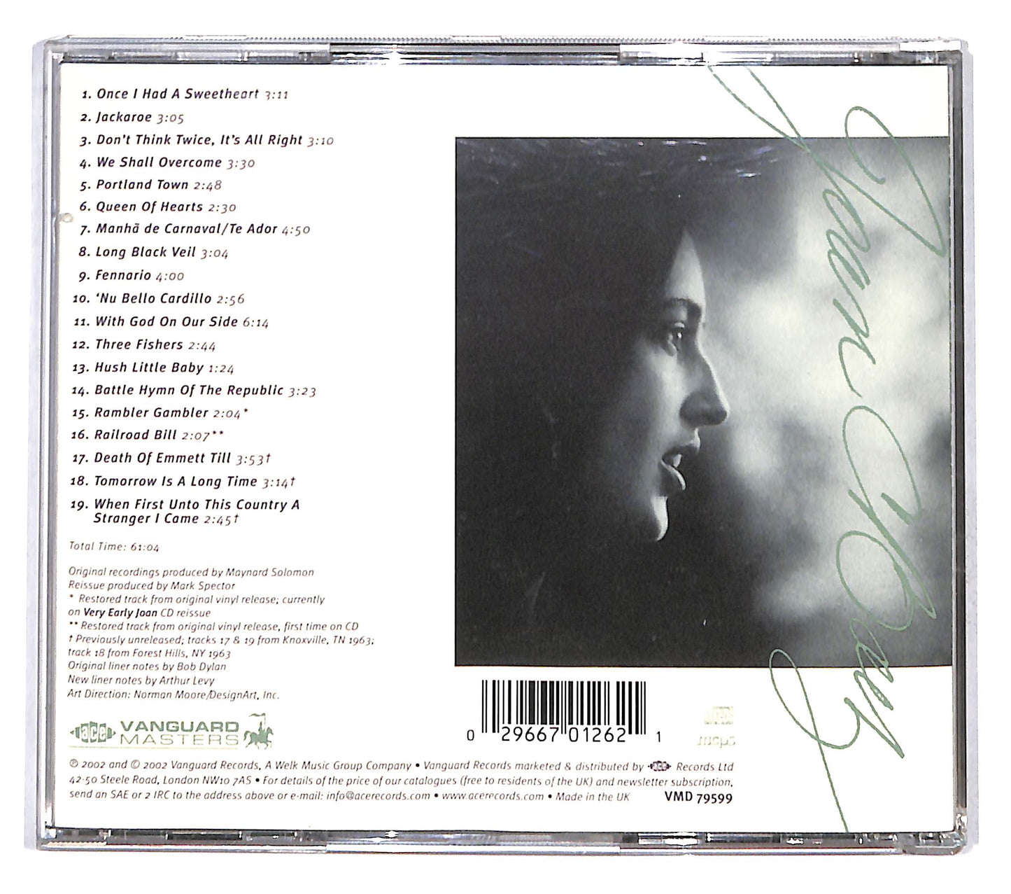 EBOND Joan Baez - In Concert Part 2 CD CD137442