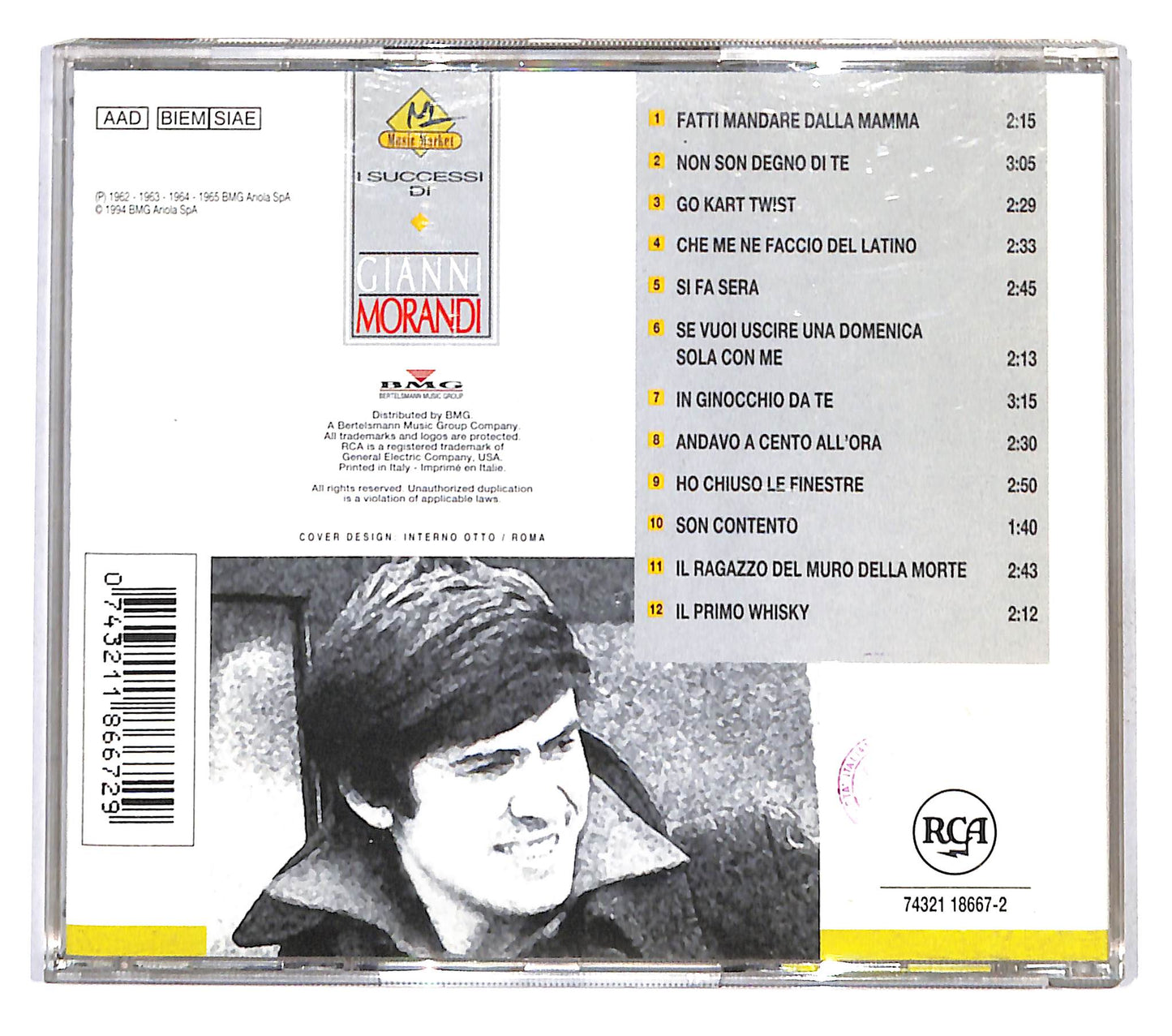 EBOND Gianni Morandi - I Successi Di Gianni Morandi CD CD137444