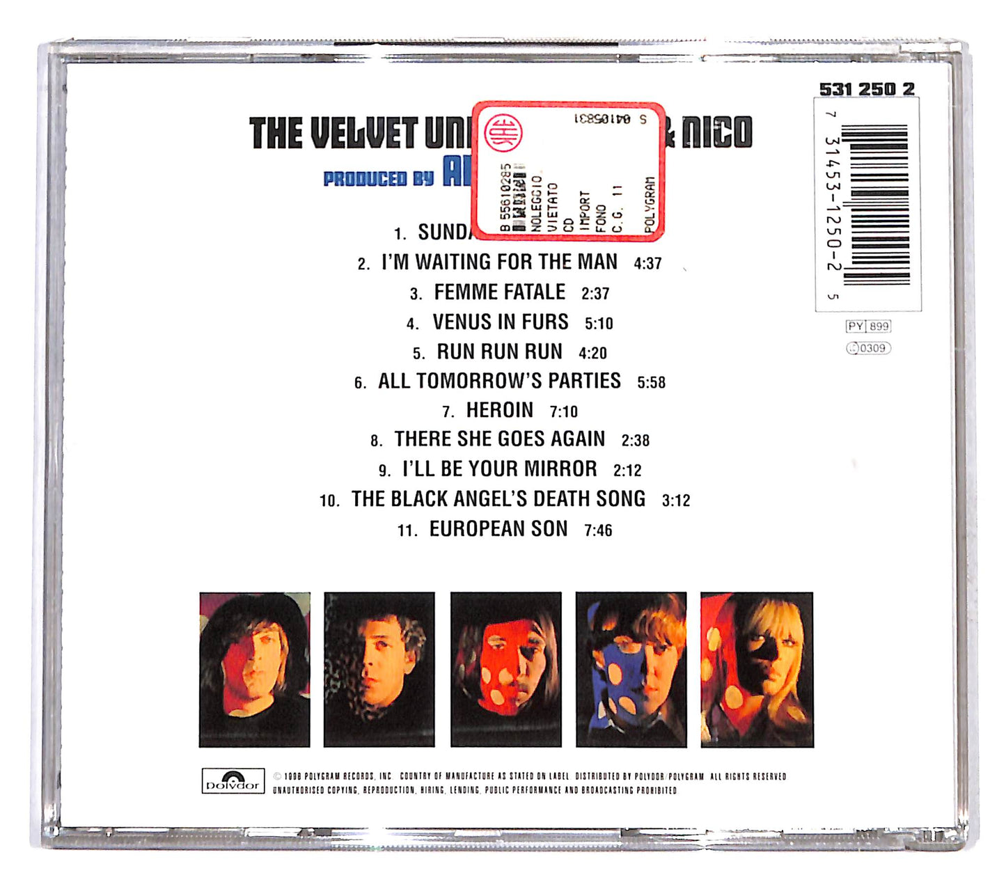 EBOND The Velvet Underground & Nico CD CD137448
