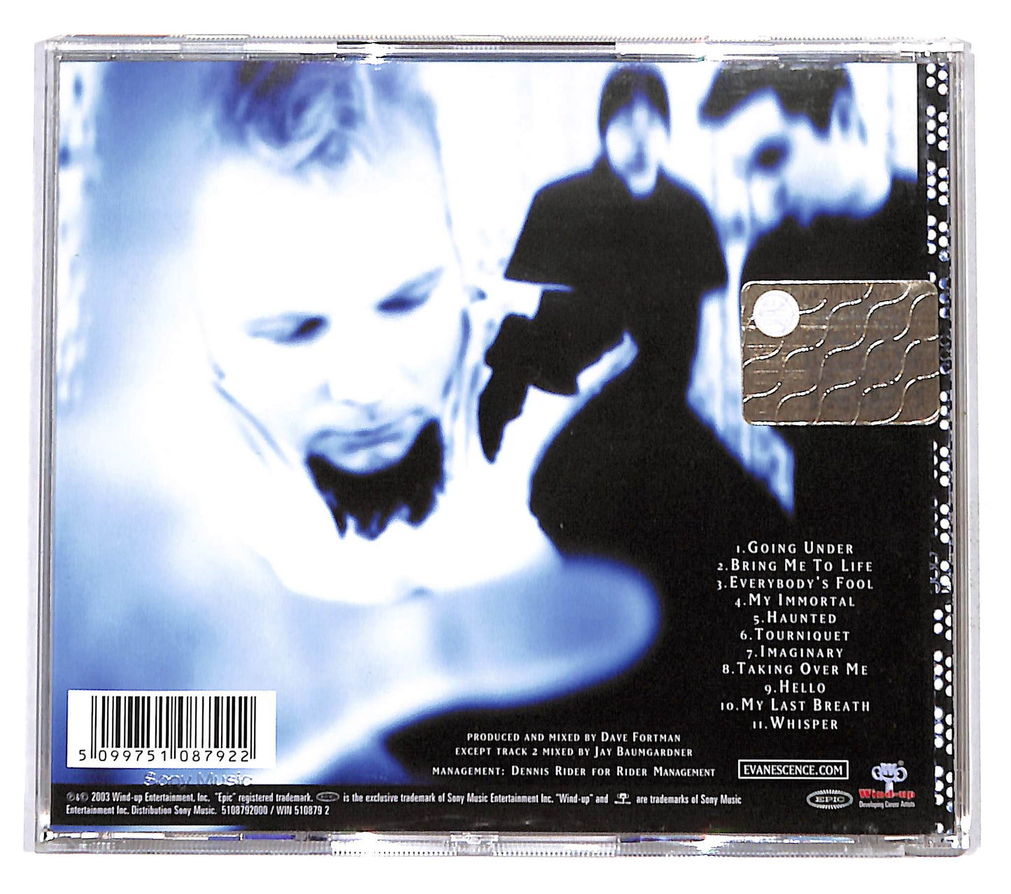 EBOND Evanescence - Fallen CD CD137525