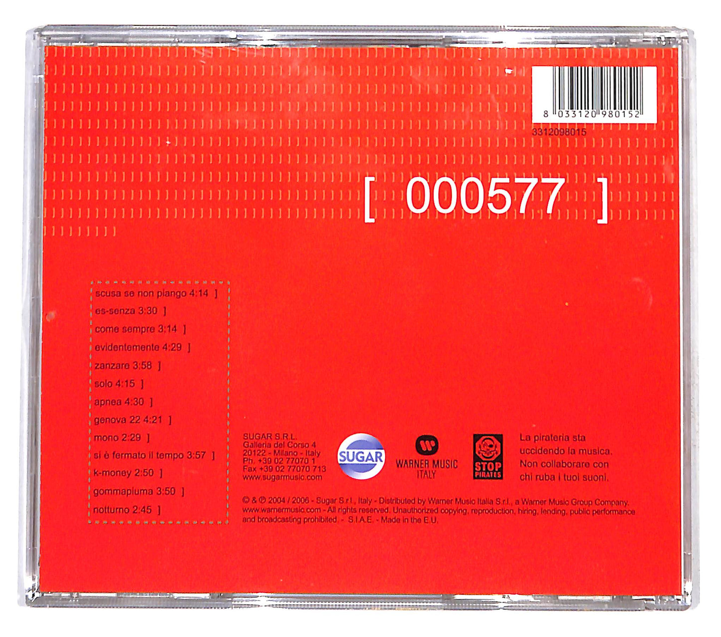 EBOND Negramaro - 000577 CD CD137562