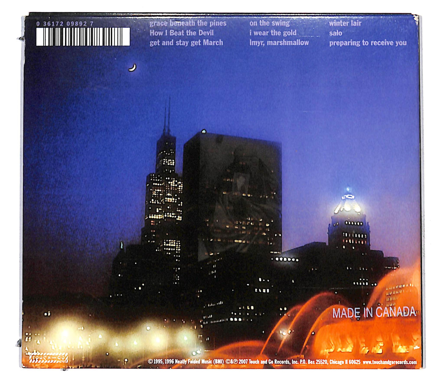 EBOND The For Carnation - Promised Works DIGIPACK CD CD137626