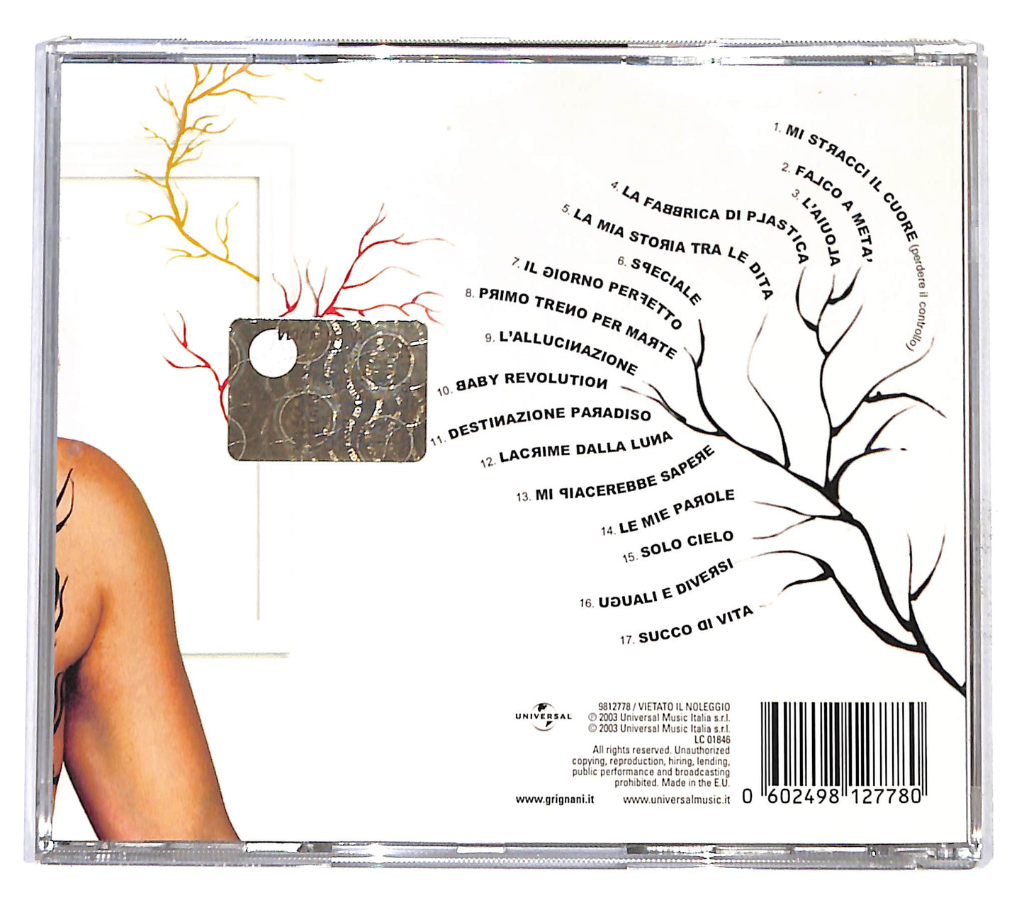 EBOND Gianluca Grignani - Succo Di Vita CD CD137631