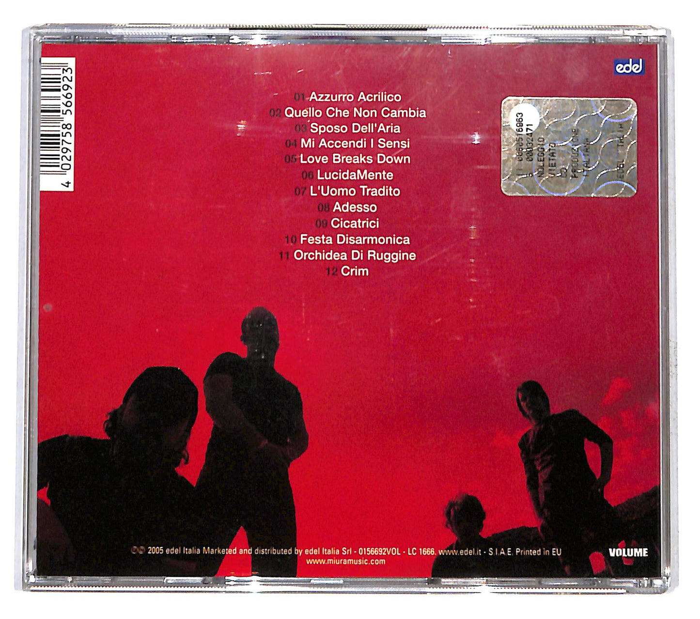 EBOND Miura - In Testa CD CD137641