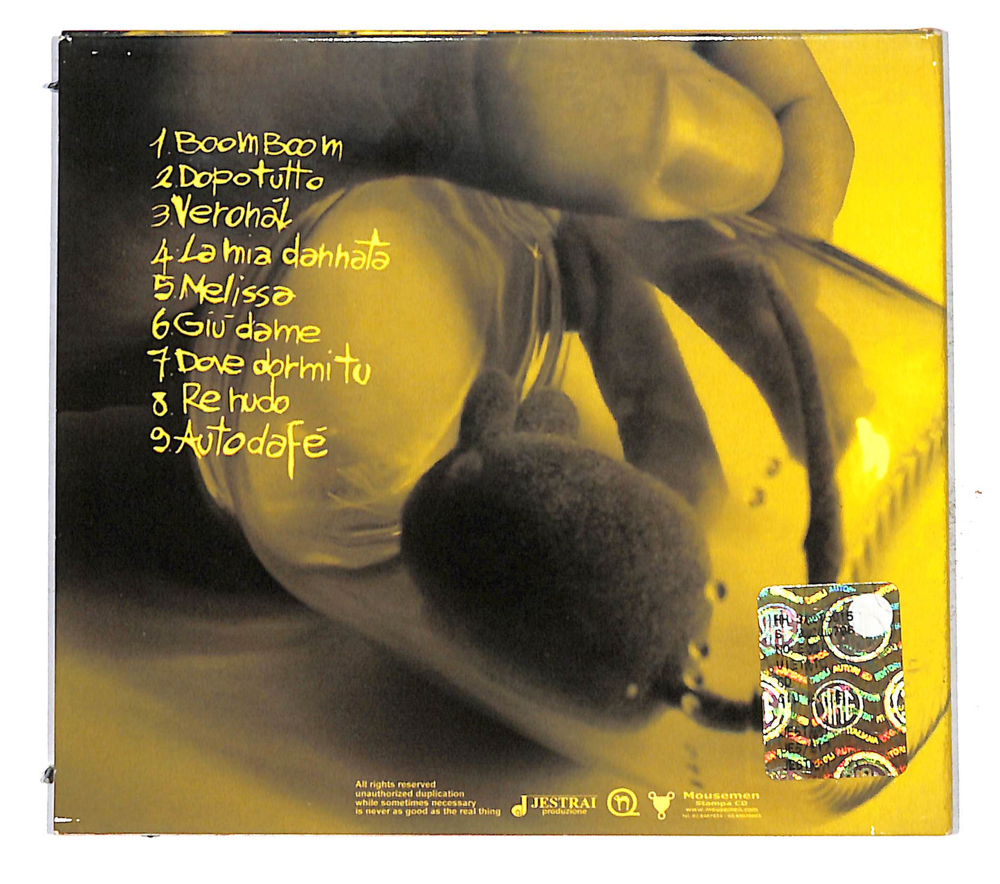 EBOND Karnea - Giu Da Me DIGIPACK CD CD137649