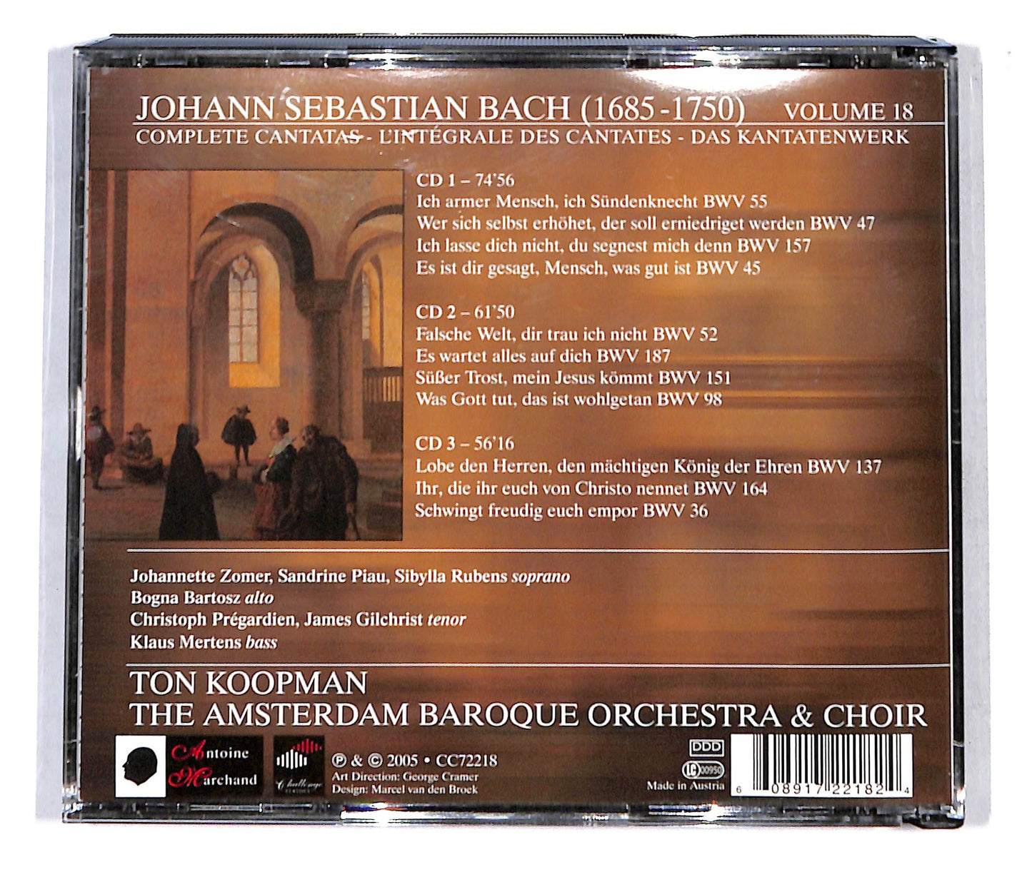 EBOND J.S. Bach - Ton Koopman - Cantatas Vol. 18 CD CD137657