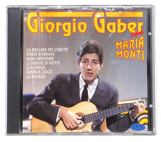 EBOND Giorgio Gaber with Maria Monti - I Successi Di Giorgio Gaber CD CD137723